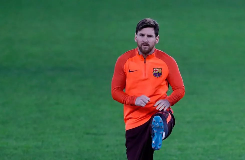 Lionel Messi se incorporará este martes a los entrenamientos del Barcelona. Foto: REUTERS.