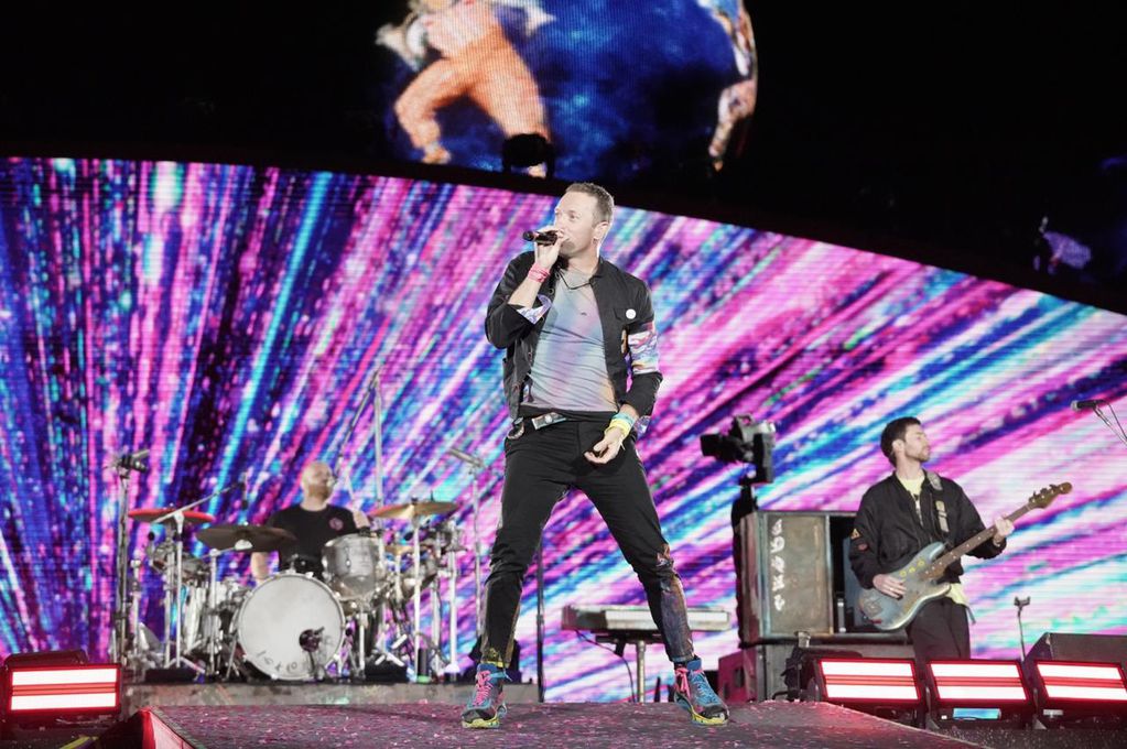Coldplay y su primer show en Buenos Aires. 
