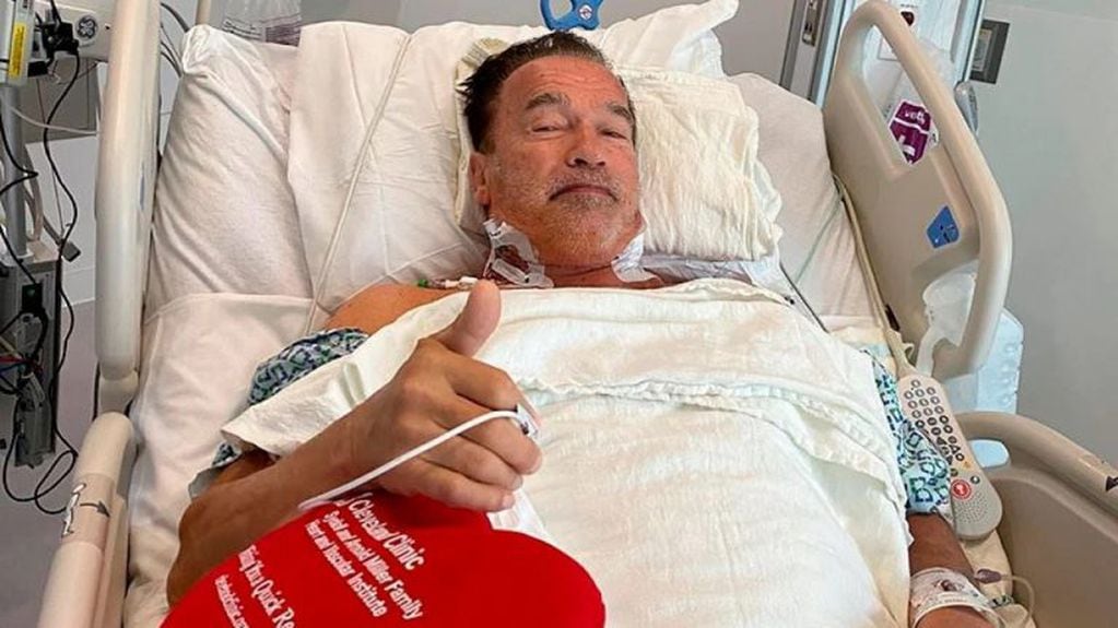 Arnold Schwarzenegger operado del corazón.