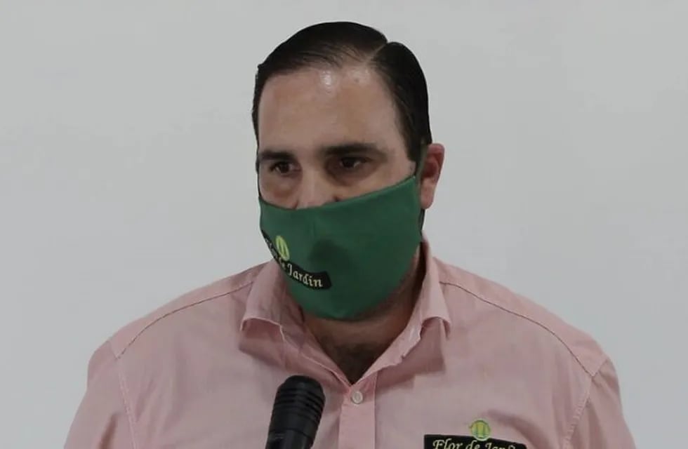 Maximiliano Cunale, gerente de la Cooperativa de Productores Yerbateros de Jardín América.