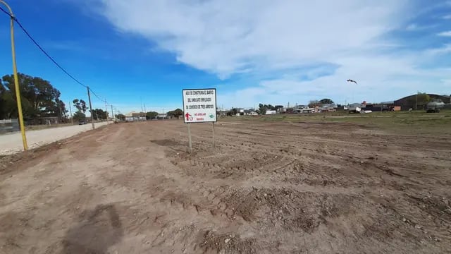 Comenzó la construcción de la Plazoleta en el Barrio Celta