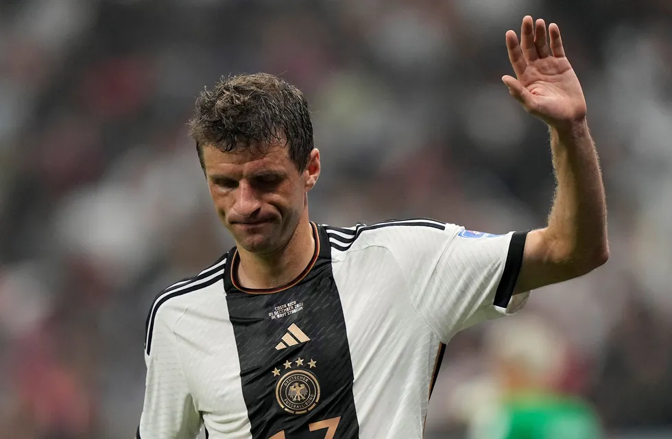 Thomas Müller anunció su retiro de la selección alemana. Foto: AP.