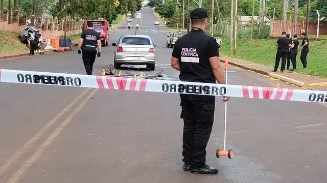 Siniestro fatal en Posadas: hay un muerto y tres heridos