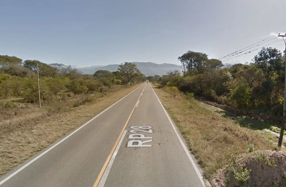 El hombre fue encontrado al costado de la Ruta Provincial 28 (Captura Google Maps).