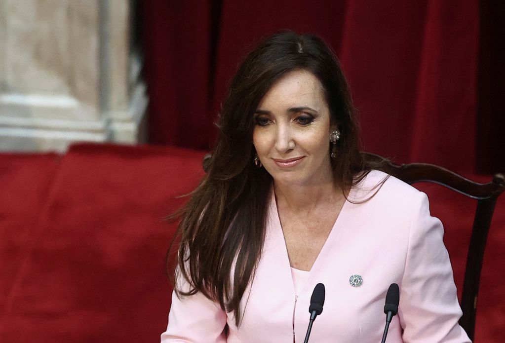 La vicepresiente de la Nación, Victoria Villarruel.