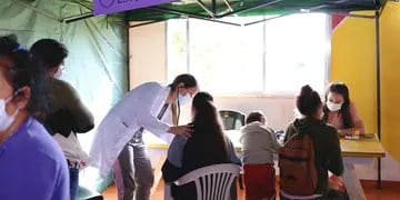 Eldorado: realizaron operativo de salud en el barrio Roulet