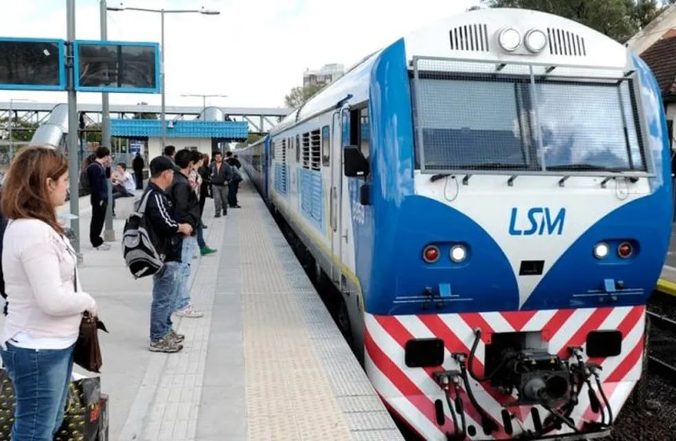 Tren San Martín (Foto:Telam)