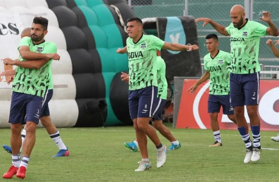 Talleres entrena de cara al partido ante Argentinos Juniors.