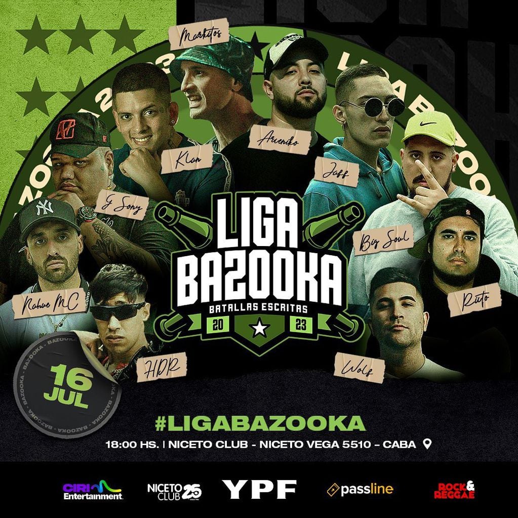 Liga Bazooka anunció una nueva fecha: cuándo y dónde será y quiénes participan