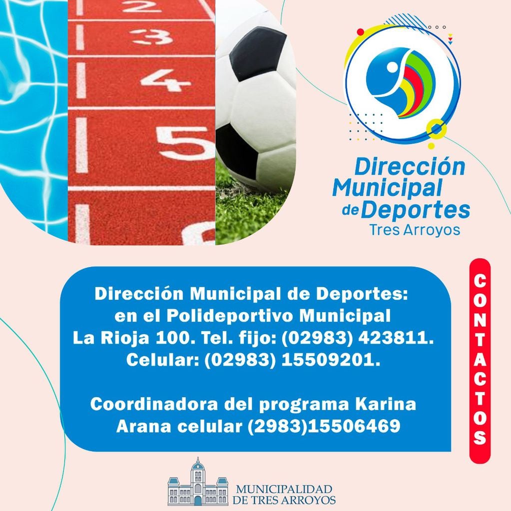 Programa de Deporte Adaptado: el viernes 22 de abril se abren las inscripciones en el Polideportivo