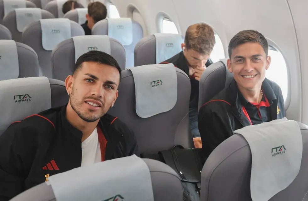 Leandro Paredes y Paulo Dybala se preparan para la Europa League (Roma)