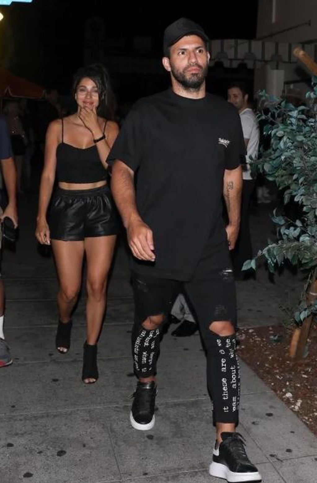 La pareja acudió a la fiesta de Drake