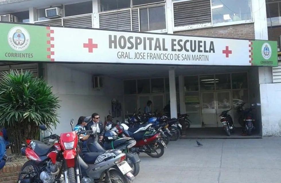 Imagen archivo. Continúan las obras en el Hospital Escuela San Martín.