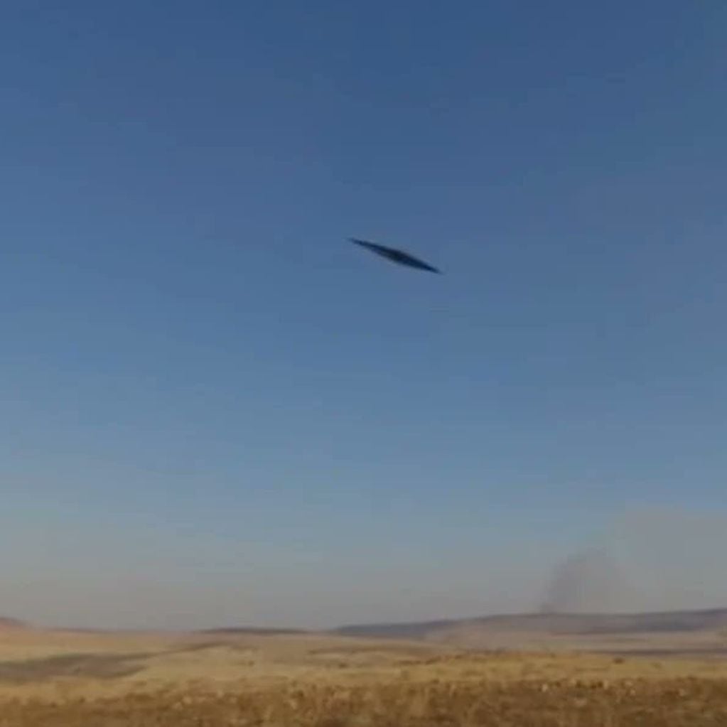 Un objeto volador no identificado apareció en el cielo de Chubut.
