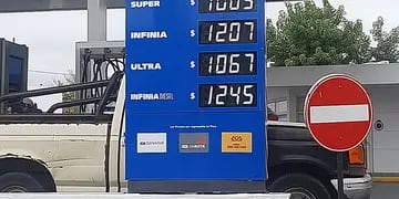 Los nuevos valores de los combustibles YPF en Rafaela desde el 1° de mayo