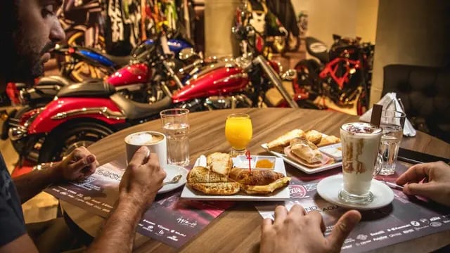 Moto Café, un lugar es Carlos Paz para los fanáticos de los fierros.