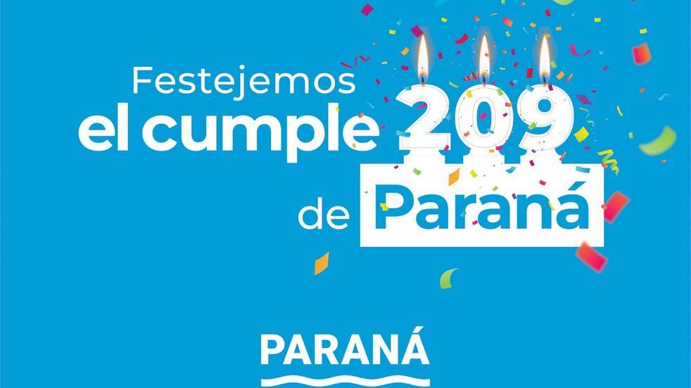 Festejos por el aniversario de Paraná