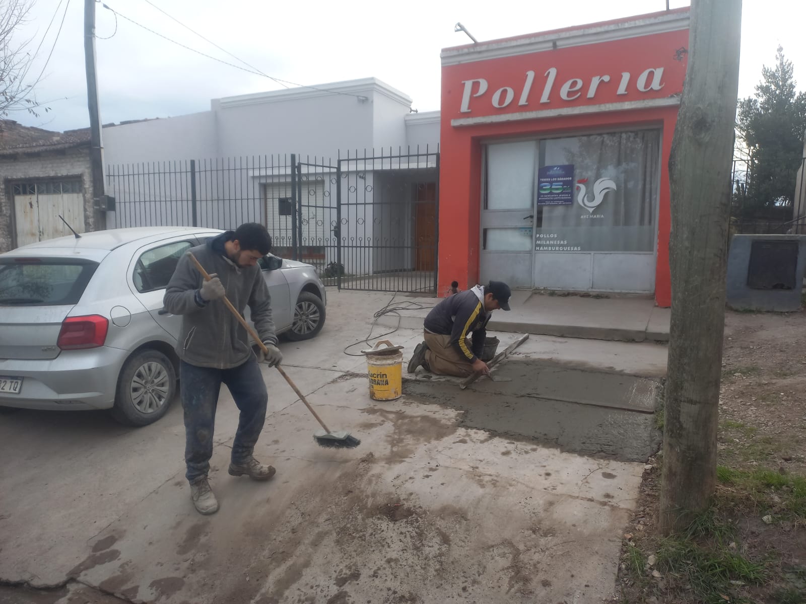 La Municipalidad de Tres Arroyos trabaja en la reparación de veredas