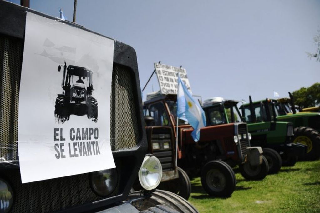 Tractorazo en Pergamino (Clarín)