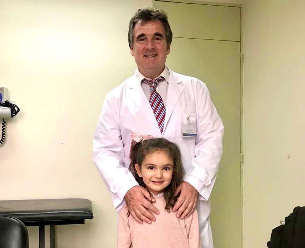 Fidel Sosa, uno de los neurocirujanos que operó a Catalina, quien junto a Santiago Érice, recuperaron la vida de la niña mendocina.