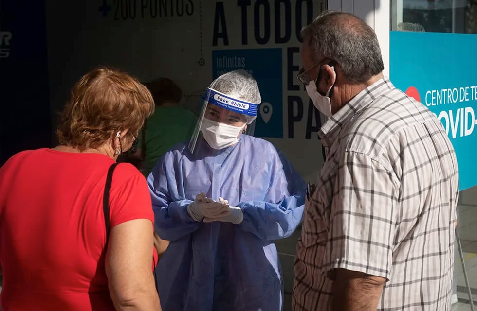 Actualización de contagios de Coronavirus en Argentina.
Foto: Ignacio Blanco / Los Andes