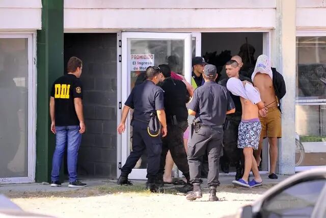 Rugbiers detenidos por el crimen de Fernando Báez Sosa en Villa Gesell. (Clarín)