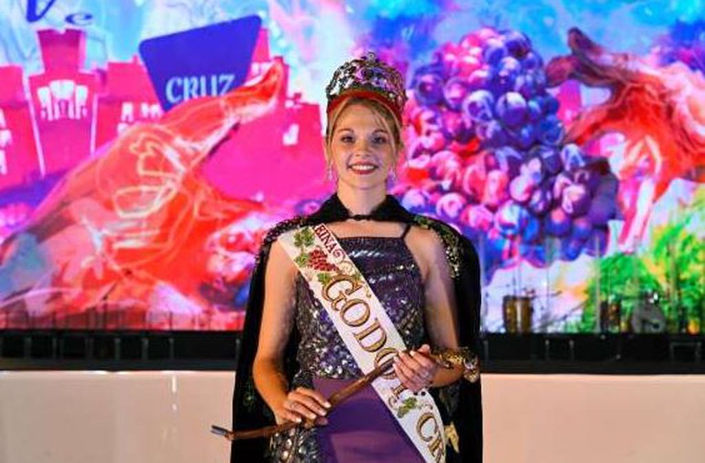 La candidata Karen Rubino (Godoy Cruz).