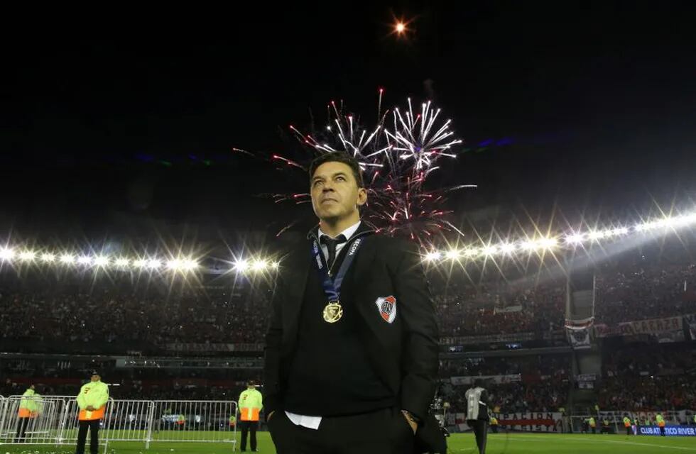 Rodolfo D'Onofrio habló sobre la posibilidad de que Marcelo Gallardo llegue a la Selección. (REUTERS)