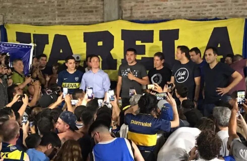 Juan Román Riquelme criticó duramente a Daniel Angelici durante un evento en Varela