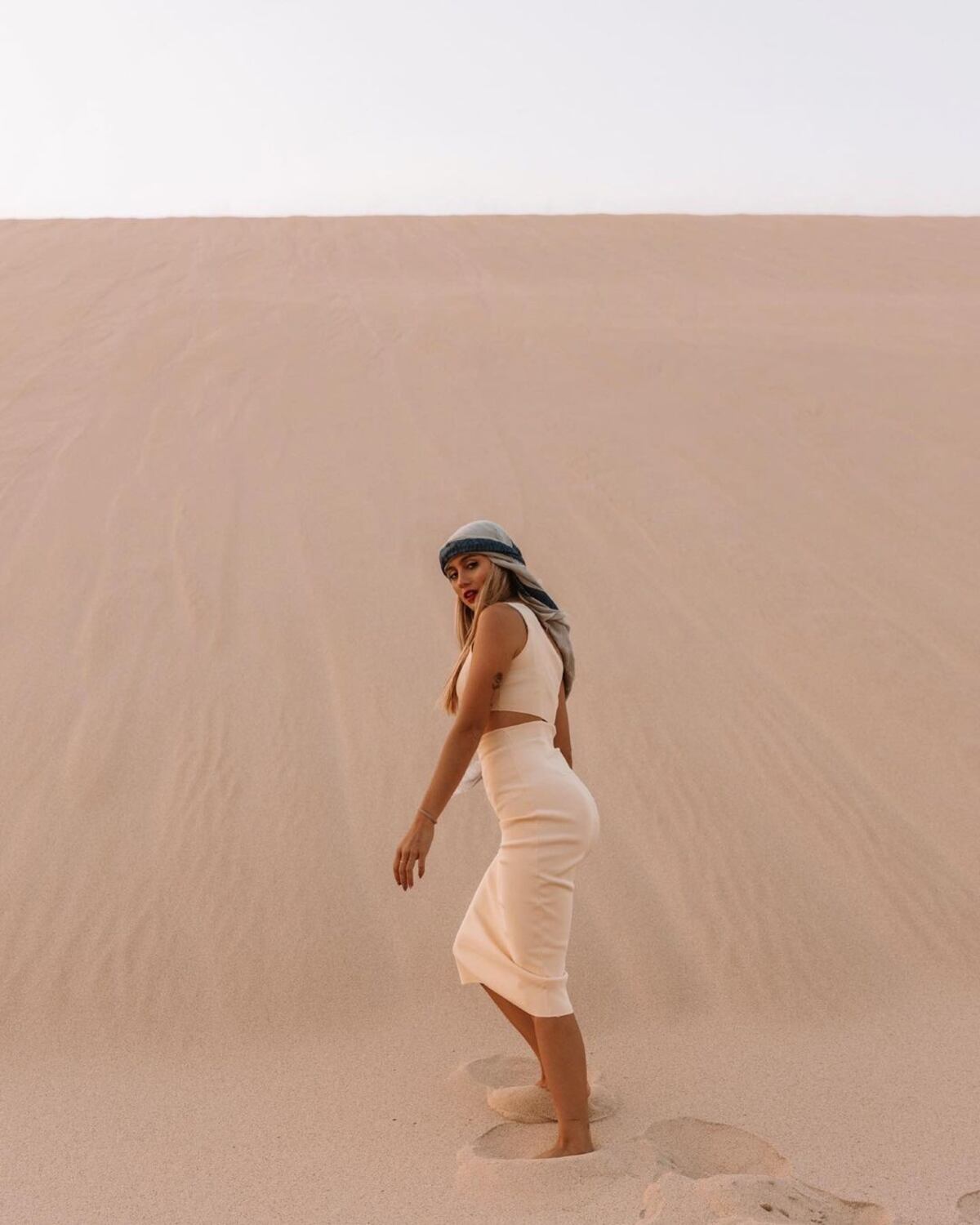 Morena Beltrán desde Qatar.