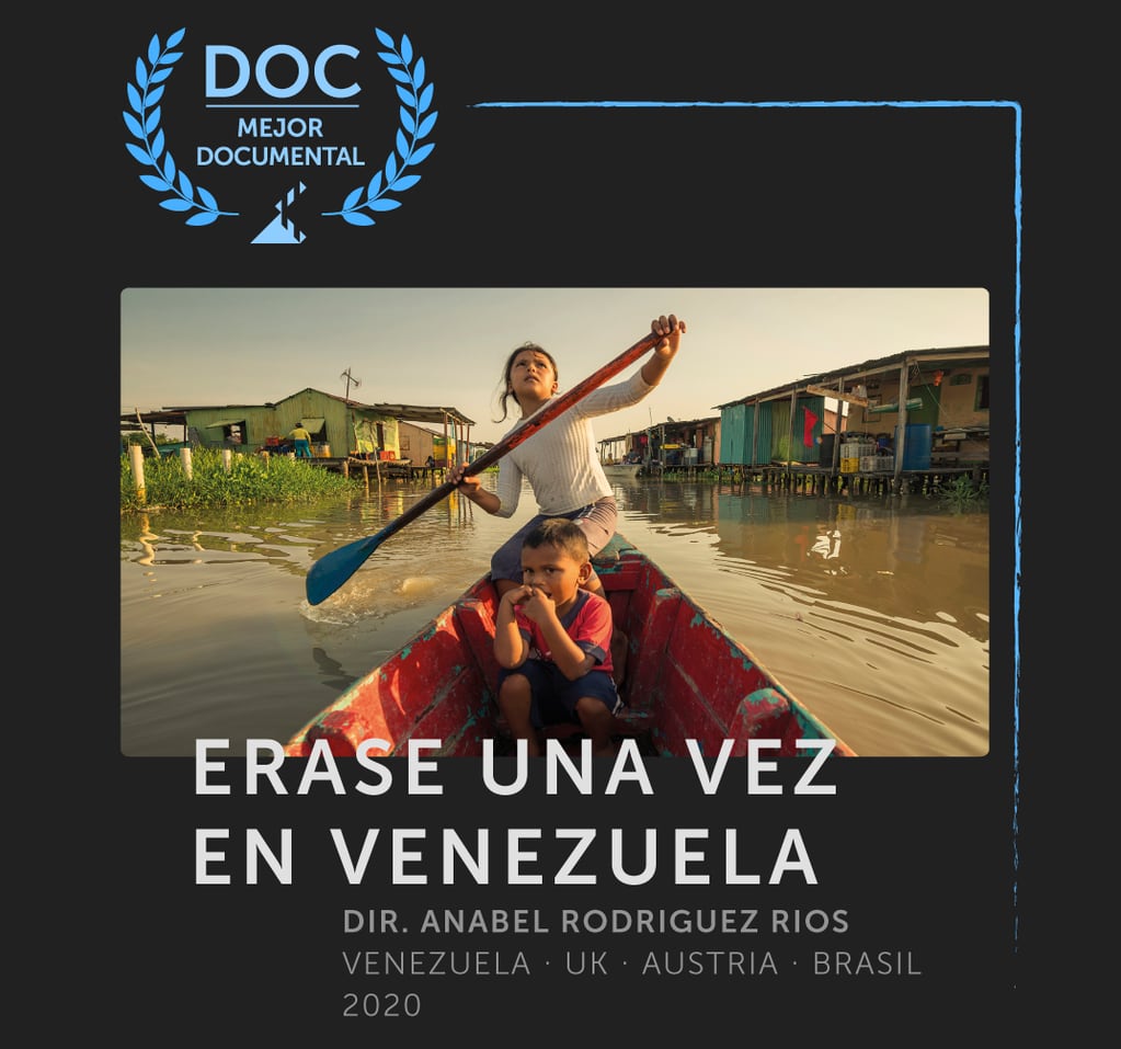 En la competencia internacional de largometraje de documental, el premio para mejor película fue para "Érase una vez en Venezuela", de Anabel Rodríguez Ríos.