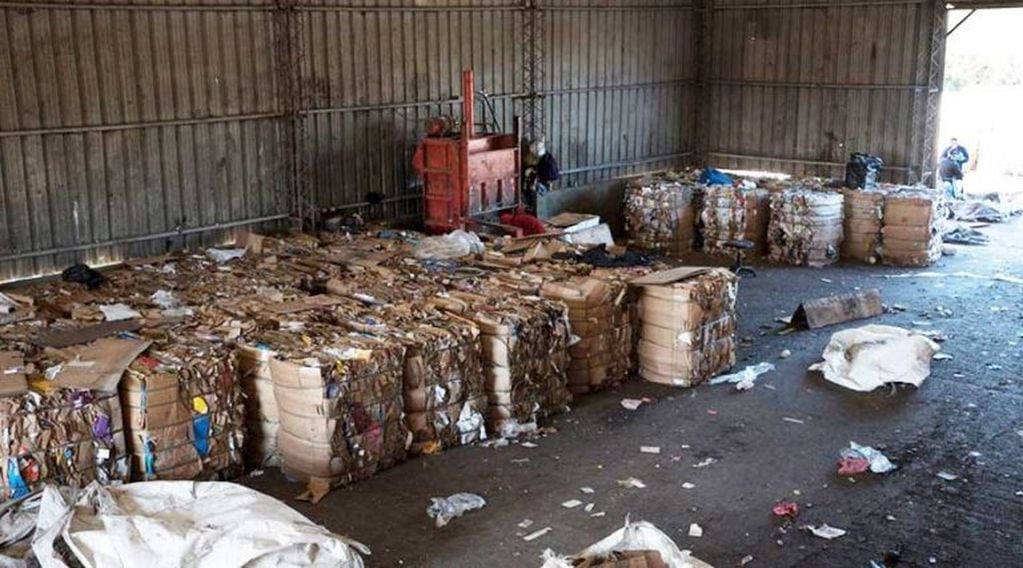 La planta de reciclaje de Macachín (Facebook)