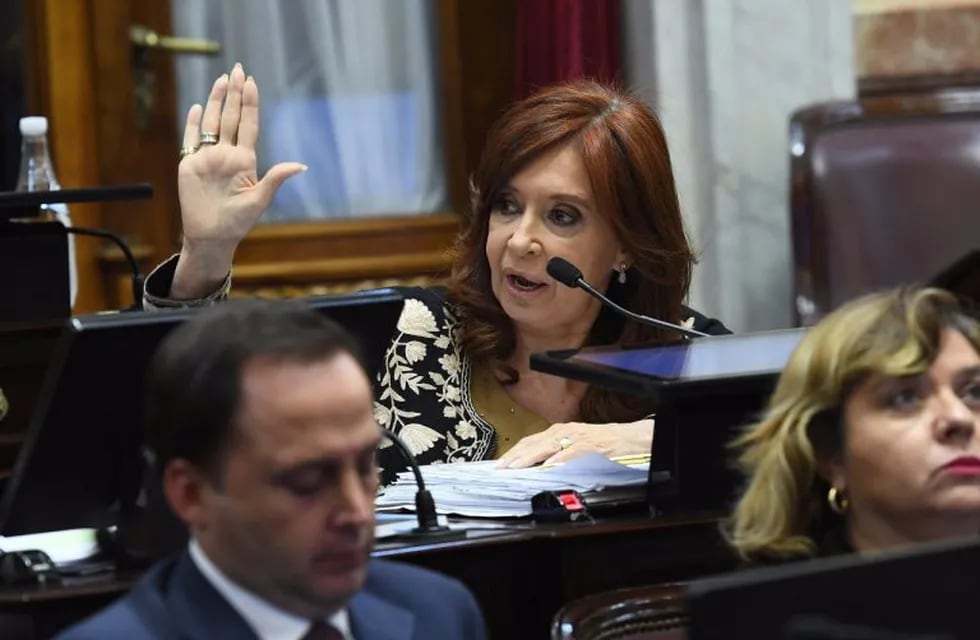 Cristina Fernández de Kirchner. (Prensa Senado)