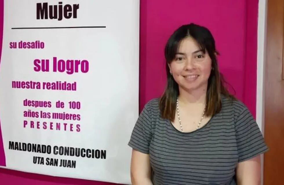 María Eugenia Romero es la tercer mujer colectivera de la provincia.