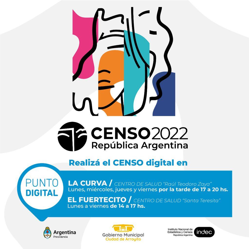 Censo Digital 2022 en Punto Digital Arroyito