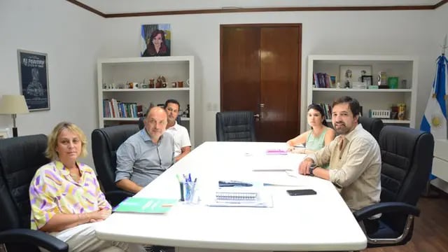 Reunión en La Plata con el Ministro de Salud Nicolas Kreplak