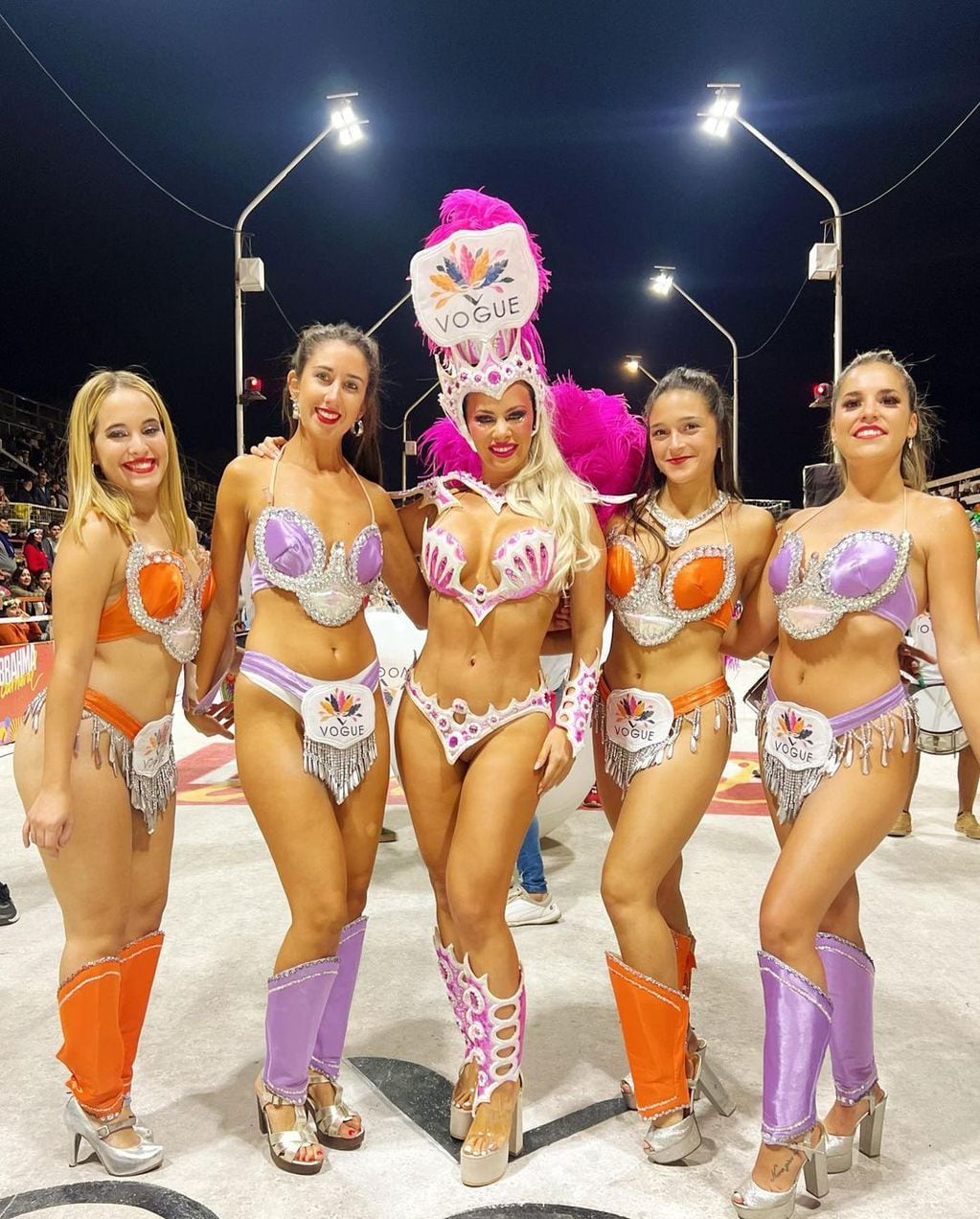 Ale Maglietti mostró su look de Carnaval en Gualeguaychú