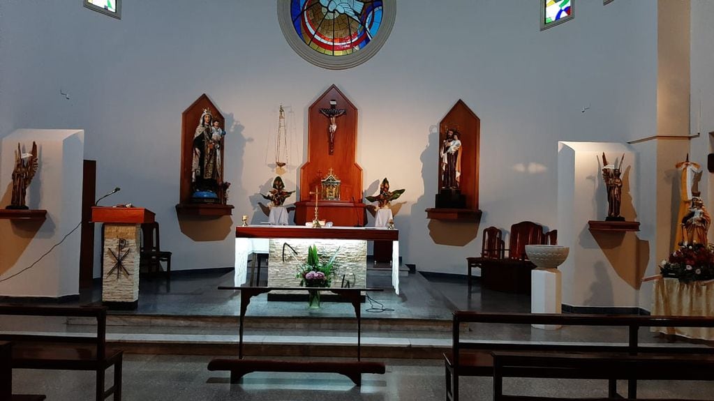 Se celebró en Pérez una misa en honor a los abuelos