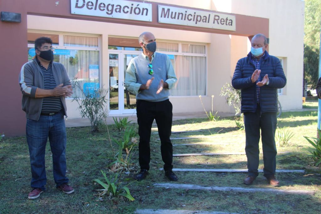 Horacio Oñatibia asumió como delegado de Reta