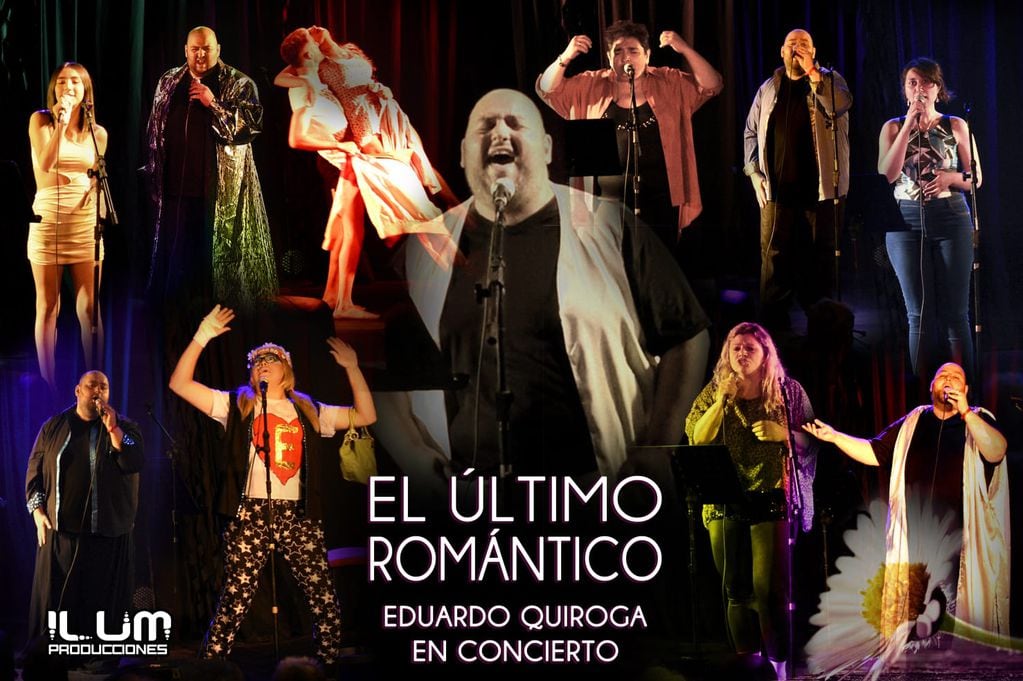 Eduardo Quiroga presenta su último álbum "El último romántico" acompañado por 30 grandes artistas en escena.