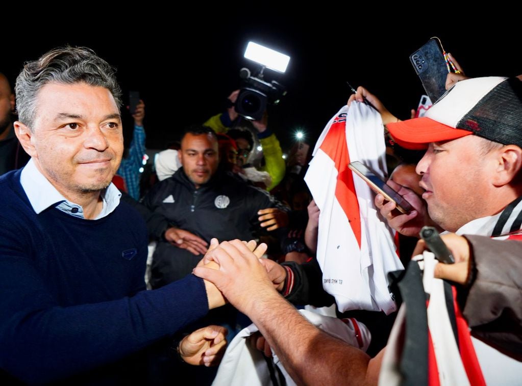 "Ha sido una historia hermosísima", dijo Marcelo Gallardo al anunciar que deja River. 