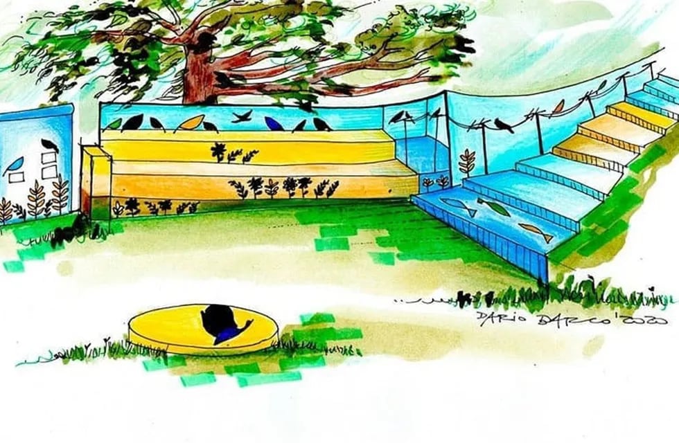 Propuesta ganadora para renovar el anfiteatro del Parque de Mayo
