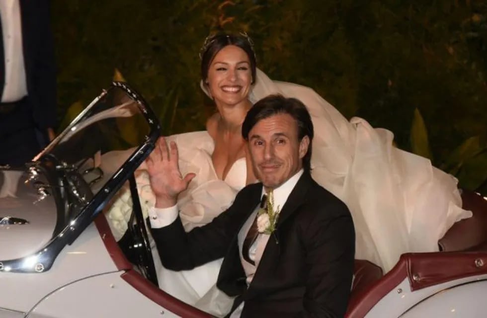 Pampita y Moritán, casados (Foto:Instagram)