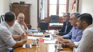 Los Ministros Corach y Rimoldi recibieron al intendente Luis Castellano y al secretario Maximiliano Postovit