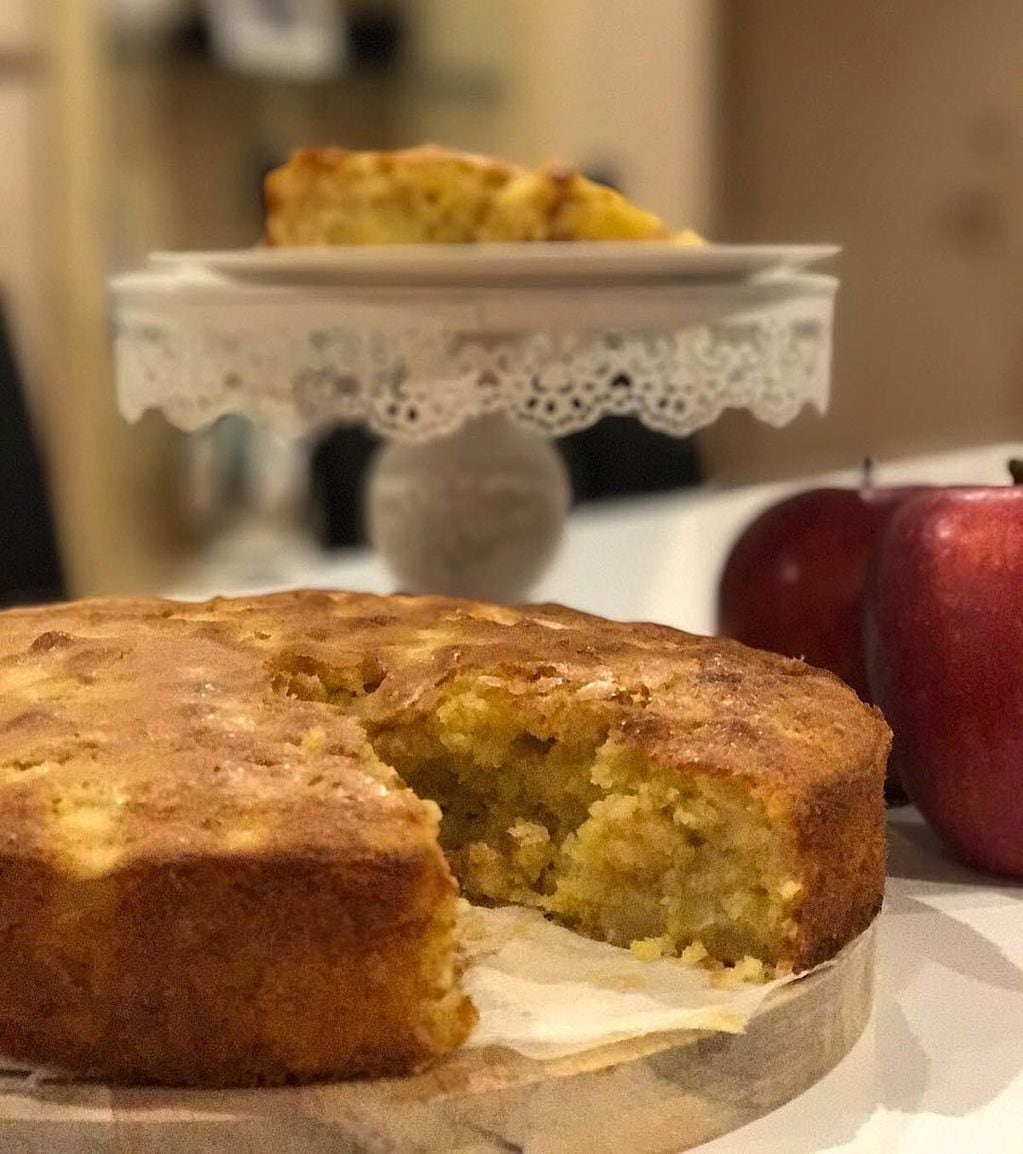 La tarta húmeda de manzanas de Camila Homs