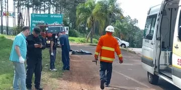 Siniestro vial: un motociclista perdió la vida en Garuhapé