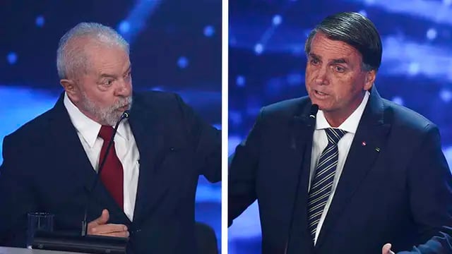 Debate entre Lula y Bolsonaro