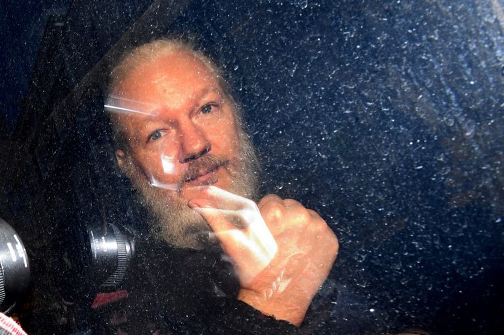 Julian Assange (Foto: Victoria Jones/PA Wire/dpa)
