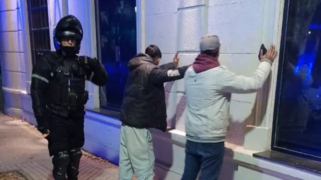 Cuidacoches detenidos en Rosario