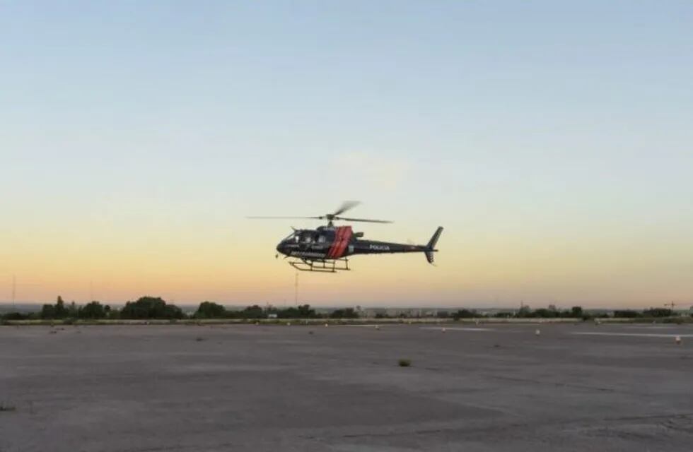 Helicóptero Halcón policía de Mendoza